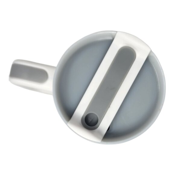 40oz White and Gold Laser Engraved Tumbler - Picture 5 of 6